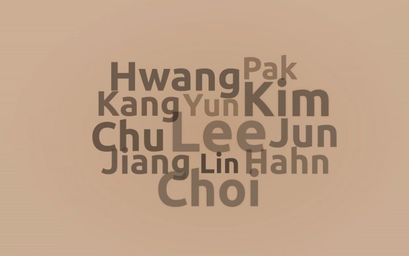 Best Korean Surnames